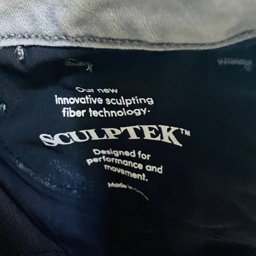 Athleta Sculptek Skinny Jeans Mid Rise Power Mesh Stretch Gray Wash Size 2 - Image 10