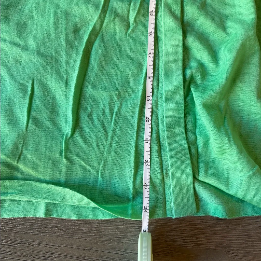 COS Green Button-Up Superfine Wool Knitwear - Image 8