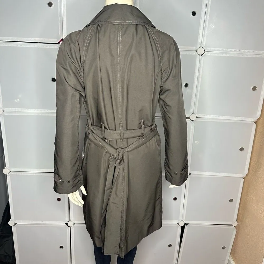 Tory Burch Gray Lightweight Trench Coat - Image 2