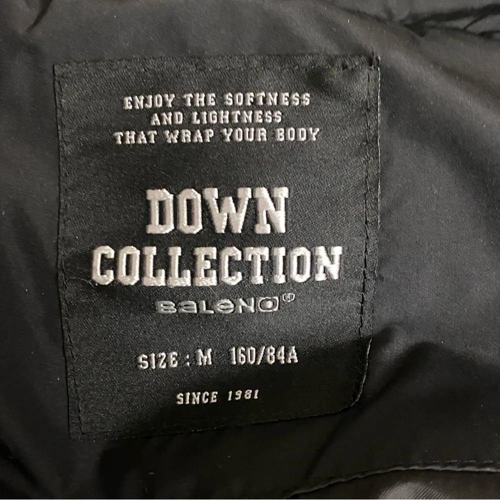 Baleno Down Collection Black Puffer Coat Size Medium - Image 7