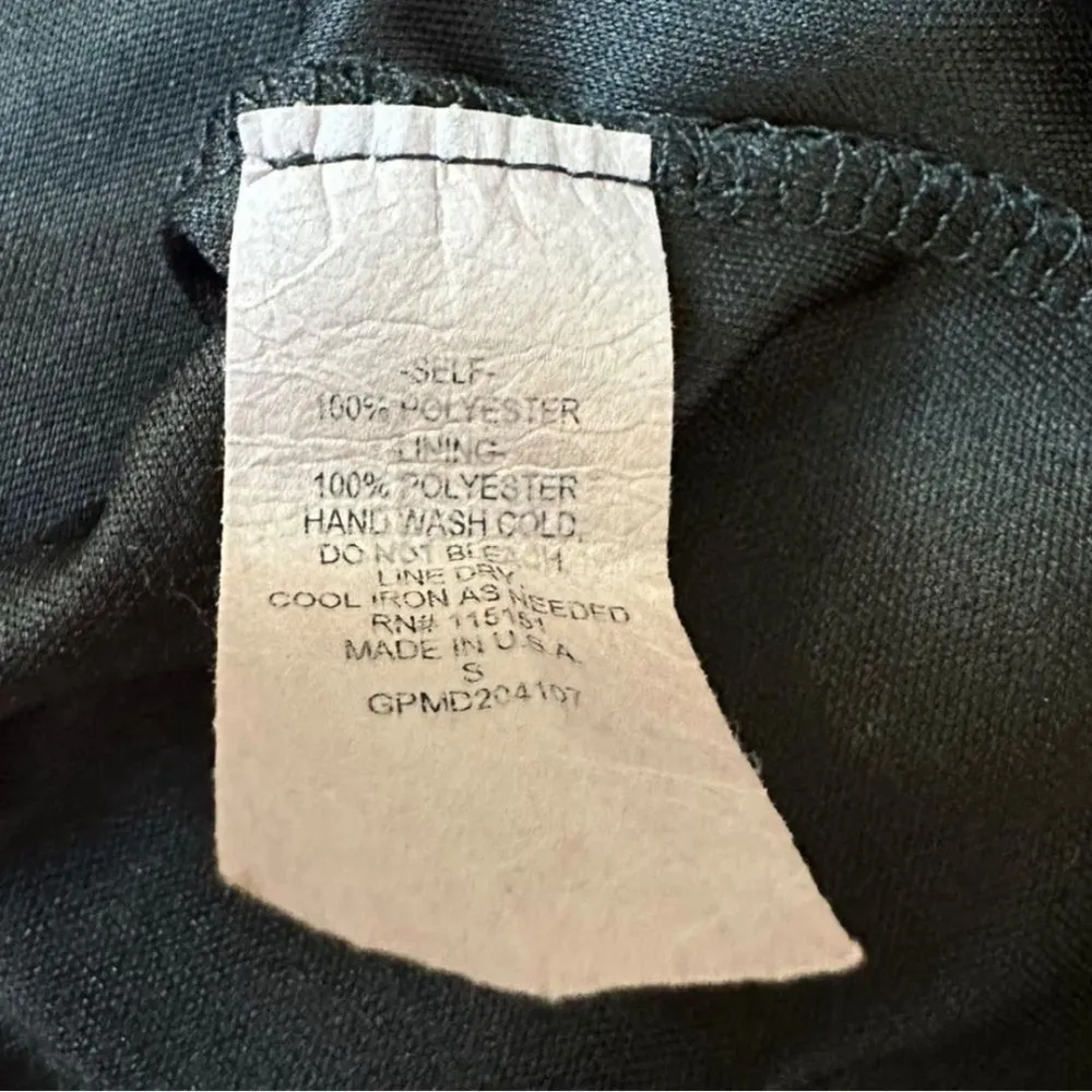 Romeo and Juliet Gossip Girl Orange Red Halter Blouson Dress Size Small - Image 10