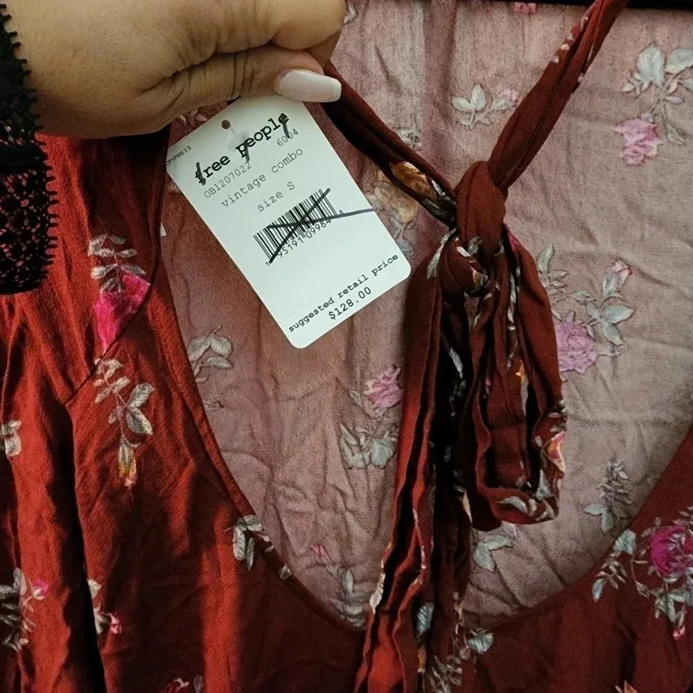 FREE PEOPLE BOHO DRESS - Image 4