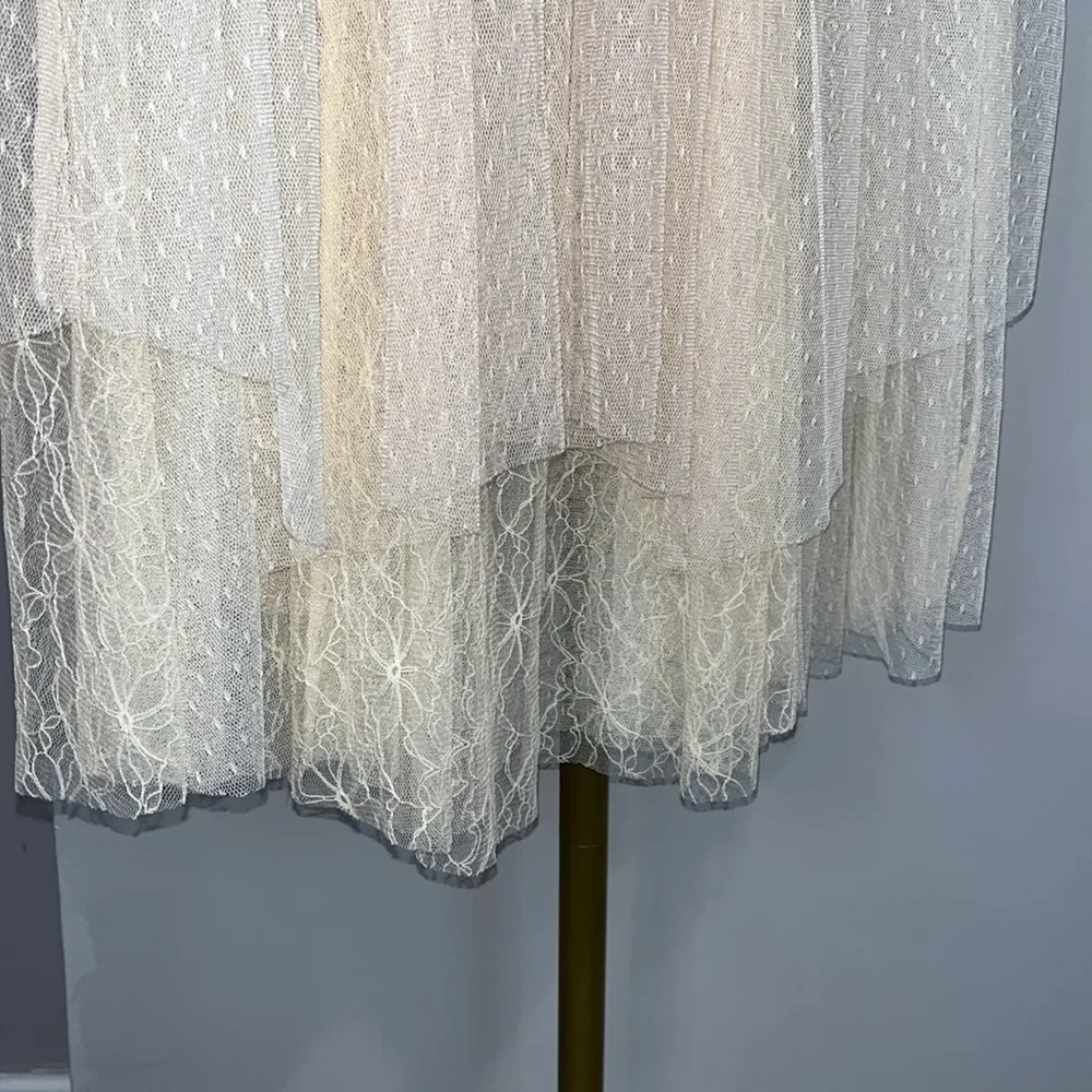 Free People NWT Sugar Plum Tutu Skirt in Ivory Combo - small - Image 8