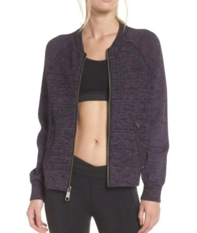 Free People Naomi Zipper Up Sweatshirt - Image 2