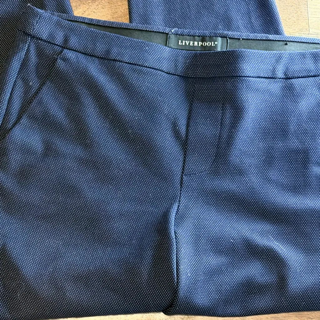 Liverpool Dark Blue Trousers size 29 - Image 3