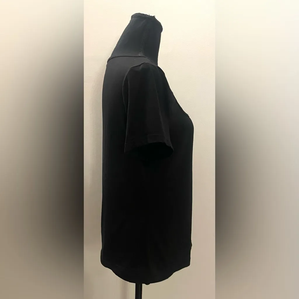 SHEIN- Black Square Neck Bodysuit Size XL - Image 3