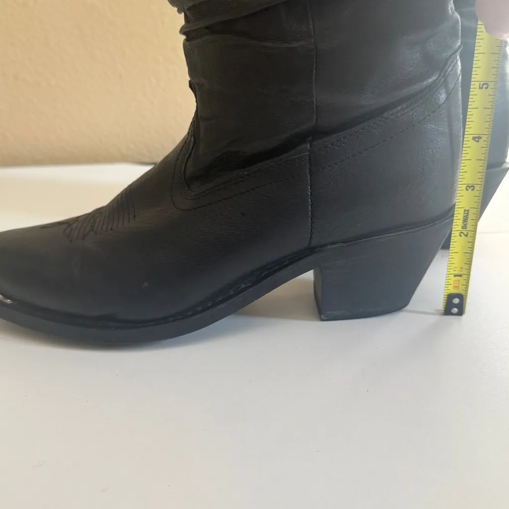 Shyanne Slouchy Haress Black Boots Womens Sz 11 Slouch Western - Image 12