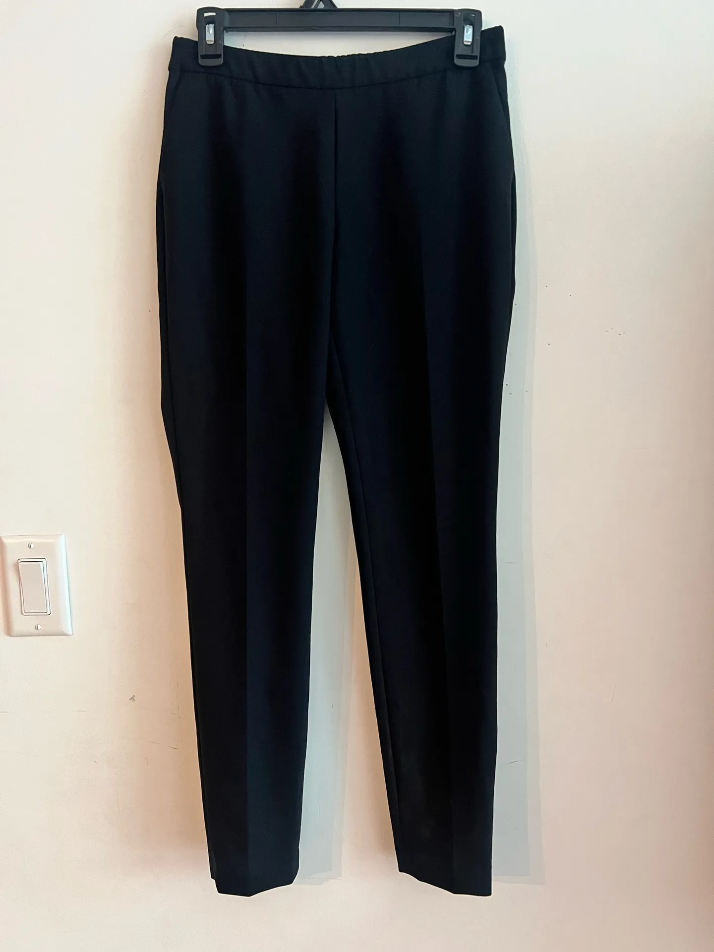 Lafayette 148 New York Murray Stretch Cropped Pants Black Petite - Image 3
