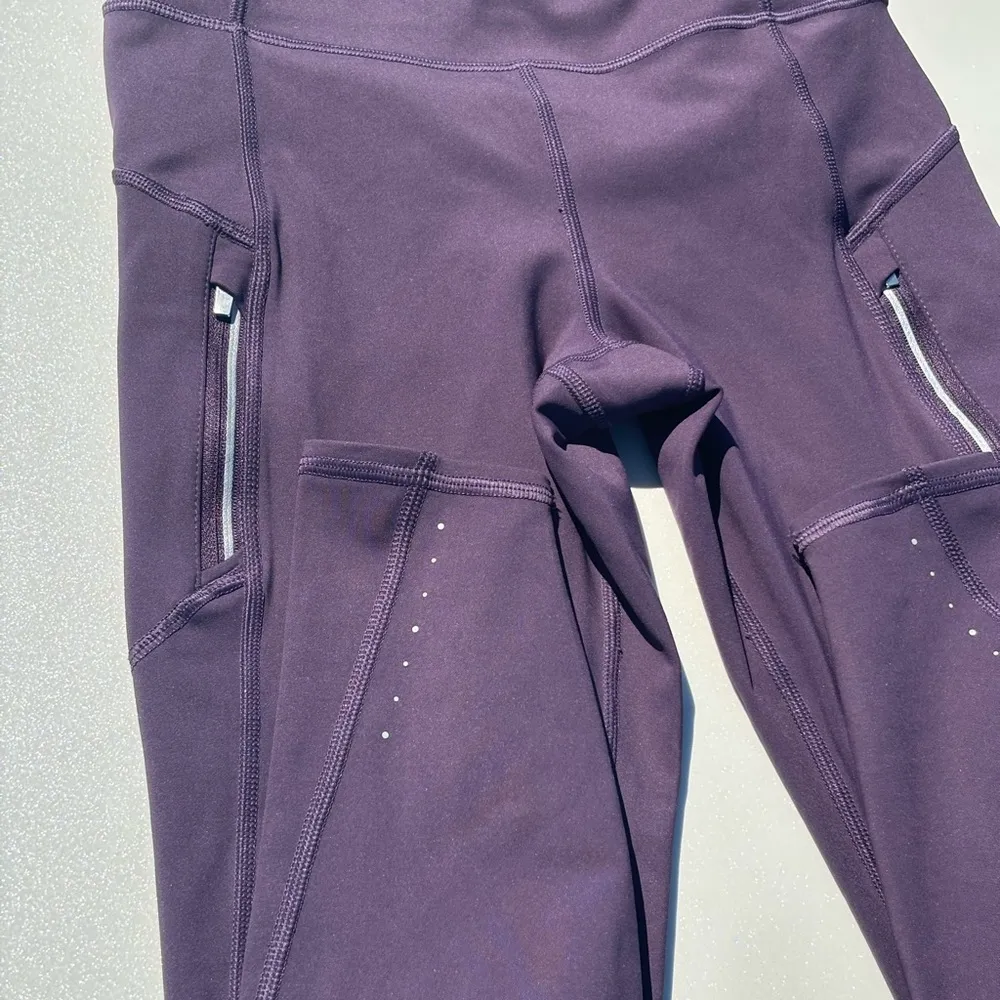 Athleta Purple Rainier Leggings XS - Image 4