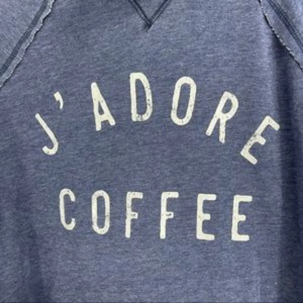Grayson Threads  J'ADORE COFFEE GRAPHIC HOODIE LARGE - Image 3