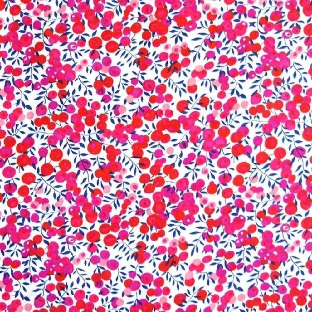 💕J. CREW x LIBERTY LONDON💕 Ruffle Popover Blouse ~ Wiltshire Red Berry 4 - Image 5