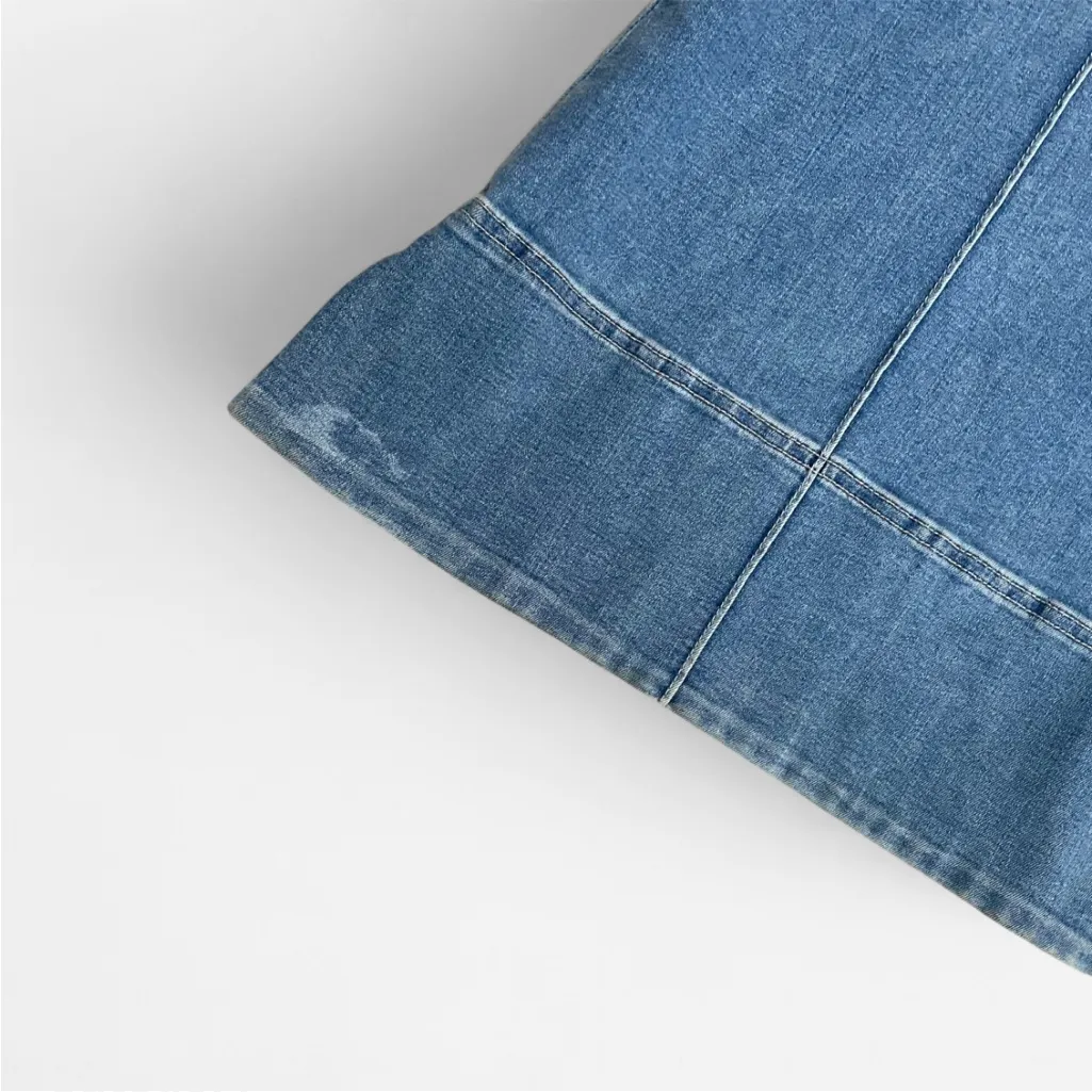 Free People We The Free La Rosa Flare Jeans Bell Bottoms Size 28 - Image 9