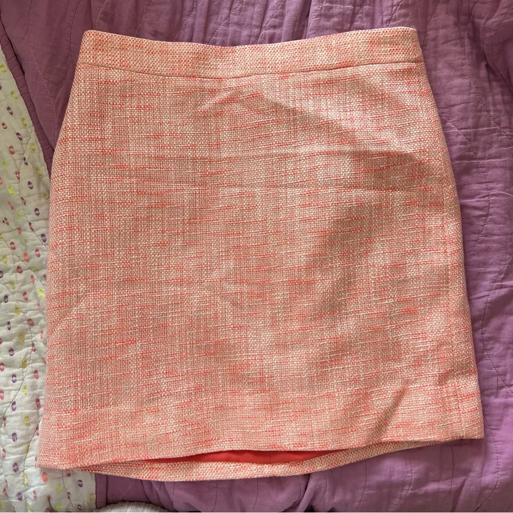 Peach/salmon  pencil skirt - Image 2