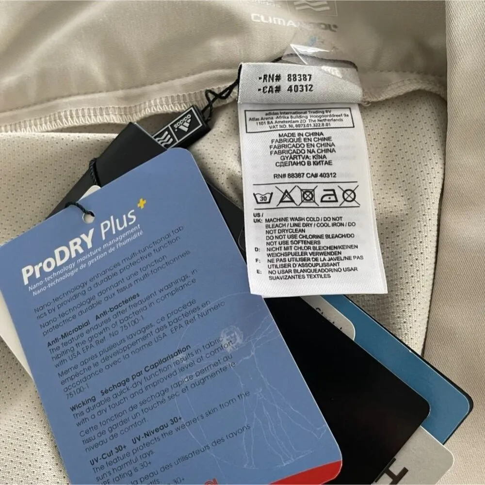 NEW Adidas Size 12 Khaki Beige Skirt Skort Golf Tennis Athletic $65 - Image 6