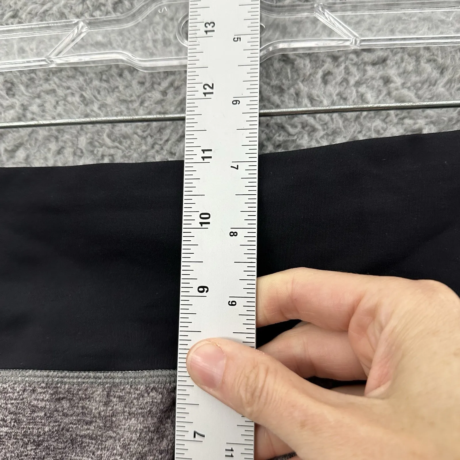 Lululemon Run Times Shorts Low Rise 4" Gray Athletic Athleisure Running Women‎ 8 - Image 8