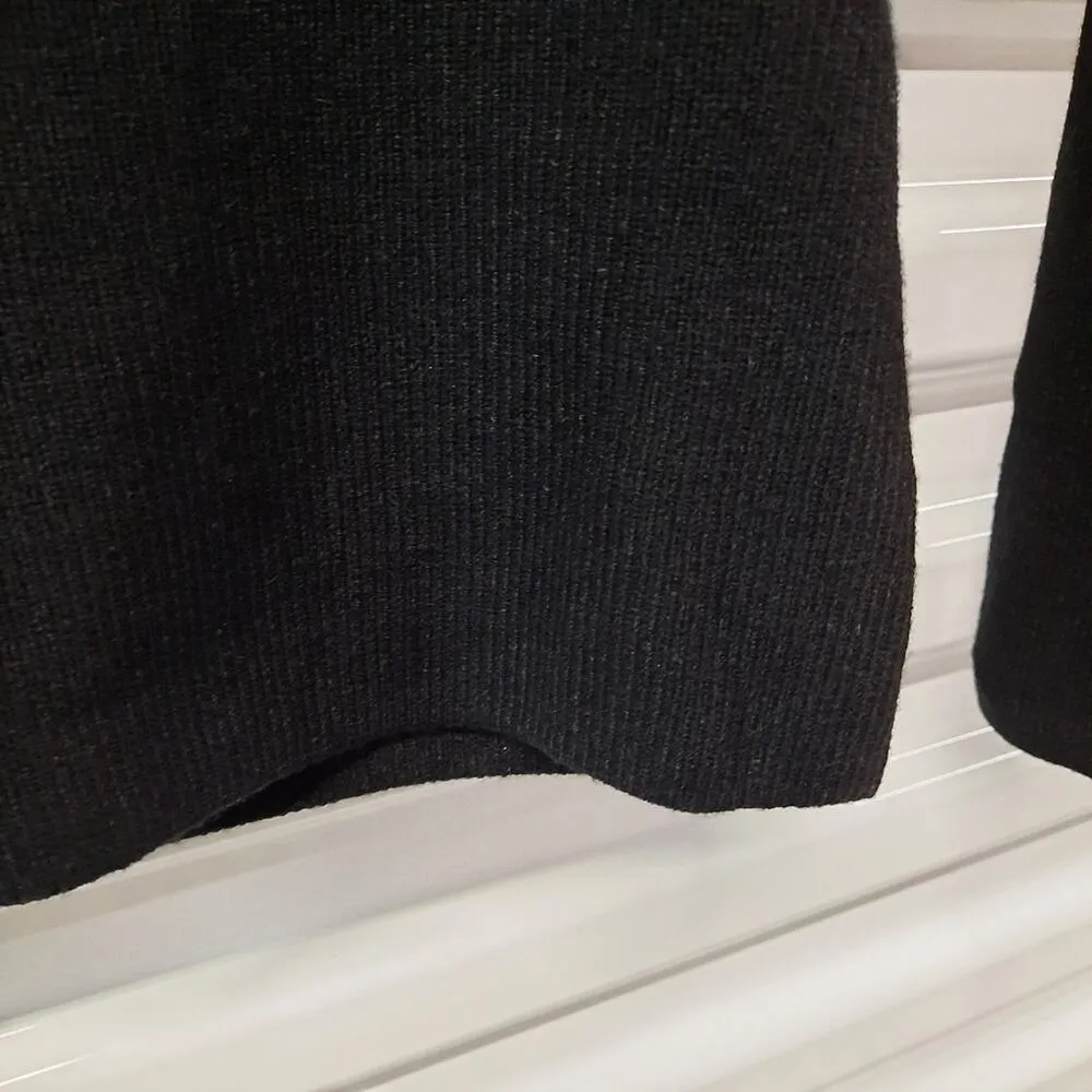 Exlura Sweater Women's Plus Size XXL Black Pullover Long Sleeve Stretch Knit Top - Image 9