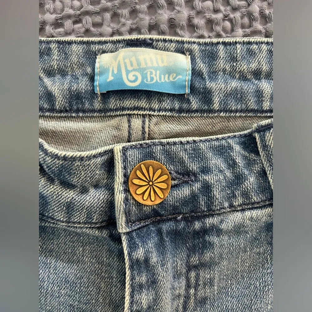 Show Me Your Mumu Miramar High-Waist Boyfriend Jeans Tassel Straight Leg 27 - Image 9