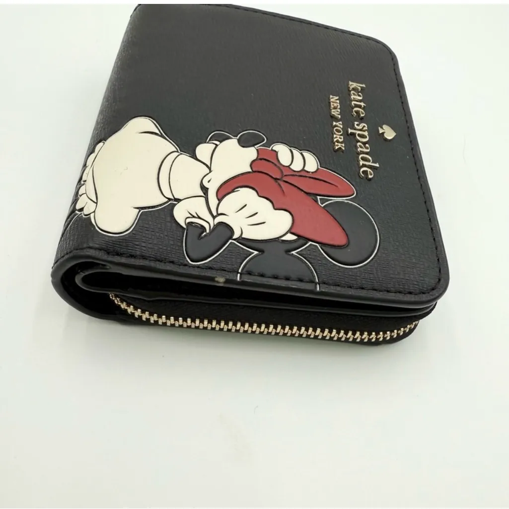 Kate Spade X Disney Minnie Mouse Compact Wallet - Image 4
