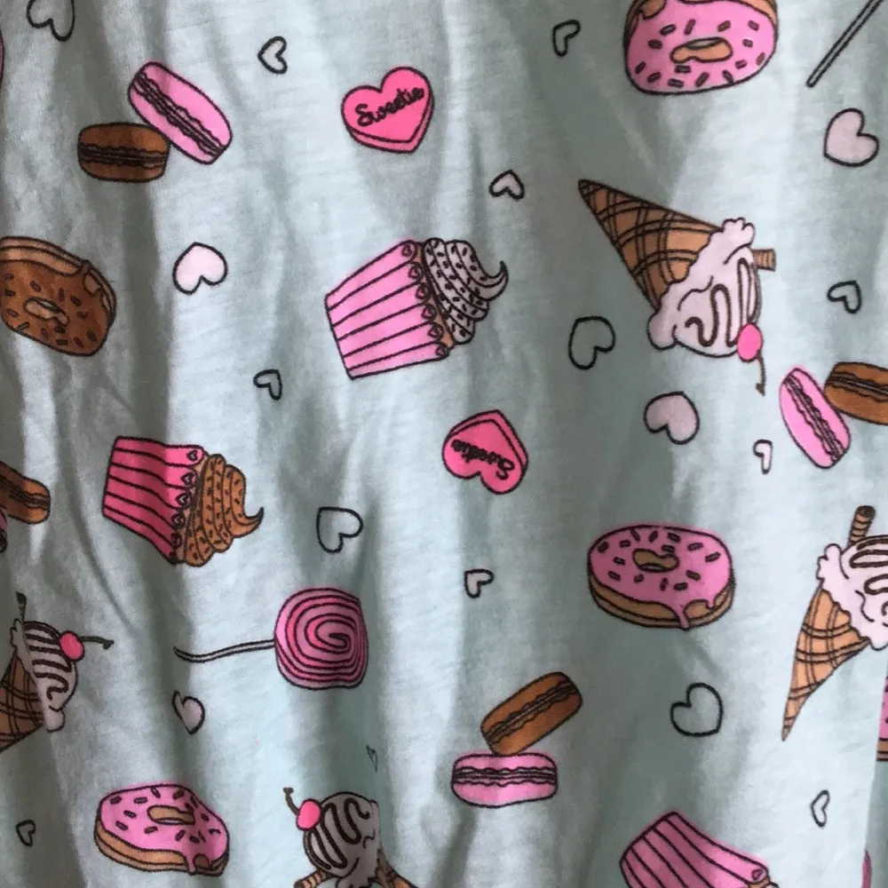 Summery Racer back Coverup w Silver Sequin Heart Size XL - Image 4