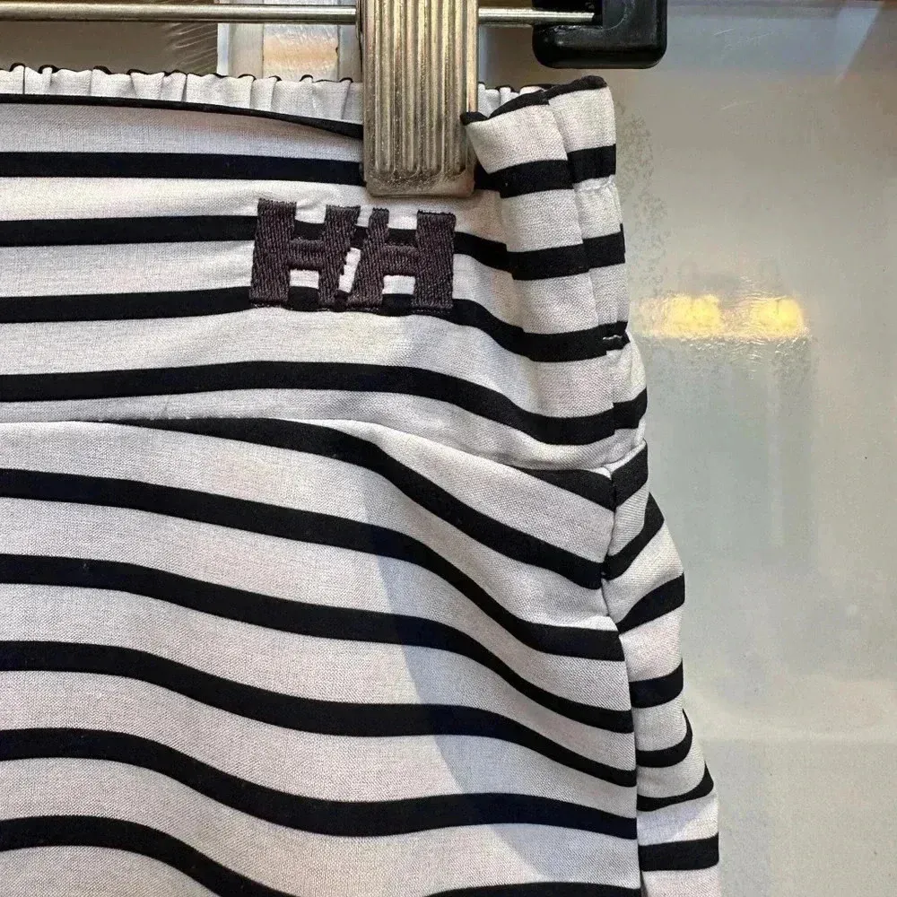 HELLY HANSEN Women's Thalia Skirt White & Dark Navy Stripe Pockets Size XS - Image 4