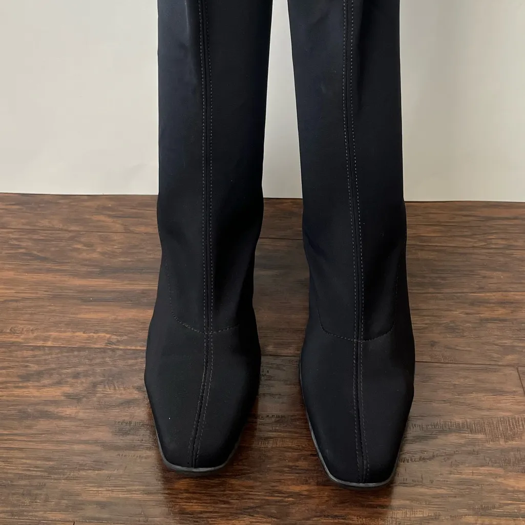 La Canadienne Dali tall pull on waterproof Boots black 11 - Image 7