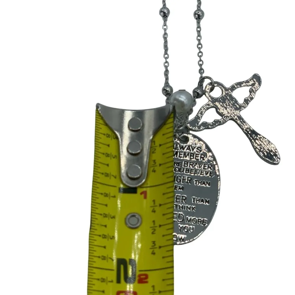 New Braver&Stronger inspirational fashion necklace - Image 4