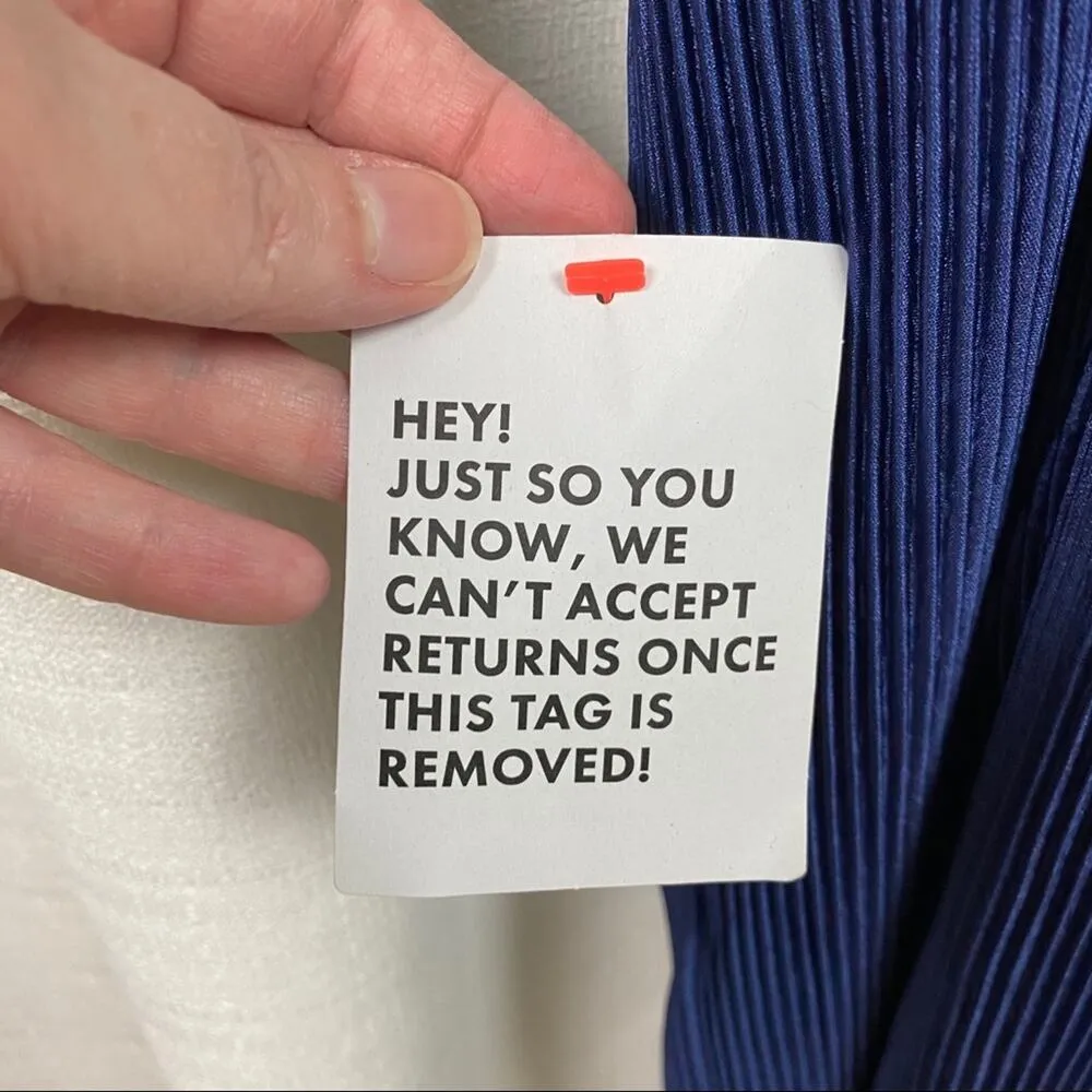 ASOS Maternity Blue V Neck Body Con Dress Sz.10 NWT - Image 6