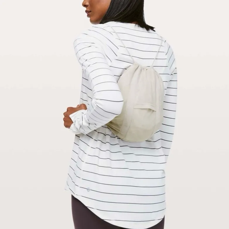 Lululemon  Hit Reset Half Zip Jacket Coat Chrome Cropped Packable Size 4 Like New - Image 7