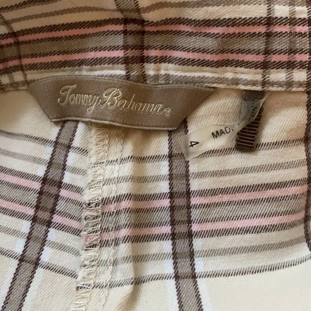 Tommy Bahama Cotton Plaid Bermuda Short - Image 5