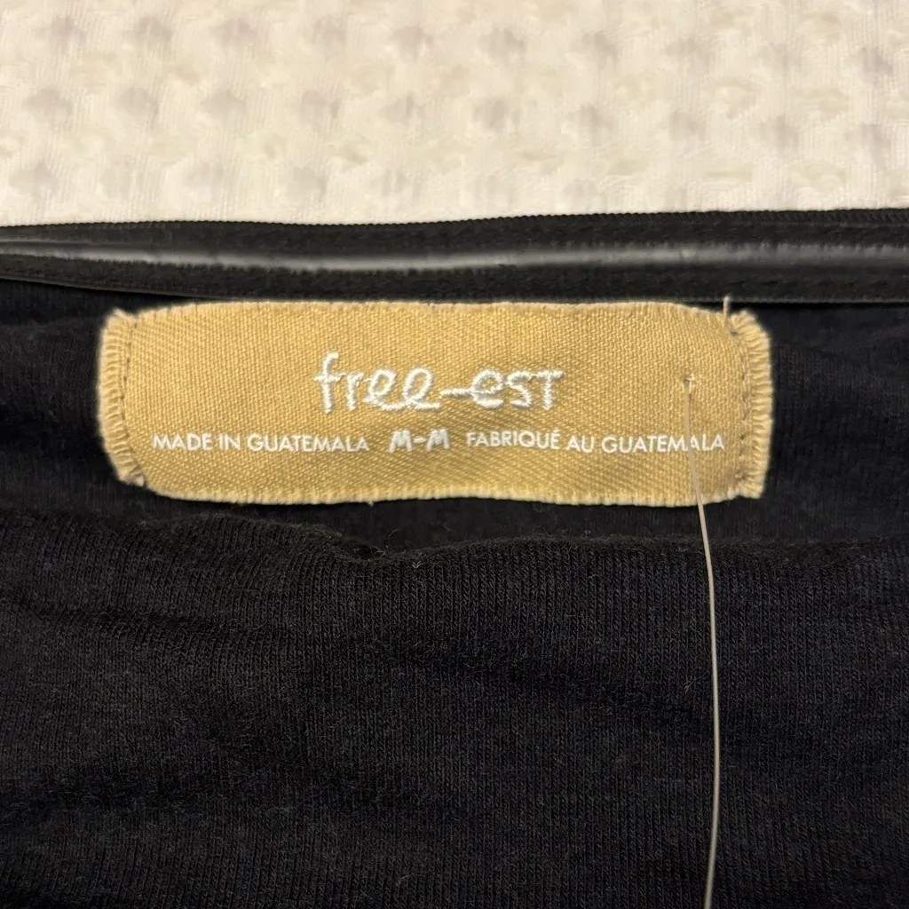 NEW Set! Free People GOOD FEELS TUBE SET Tube Top + Maxi Skirt Black MEDIUM - Image 7