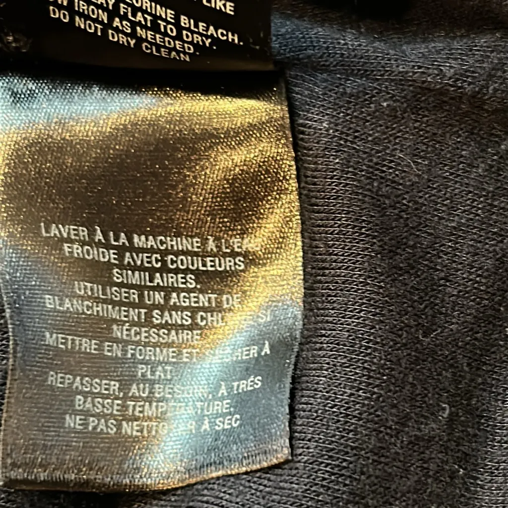 Anthropologie Maeve Sasha Navy Fit and Flare Textured Long Sleeve Dress Small - Image 13