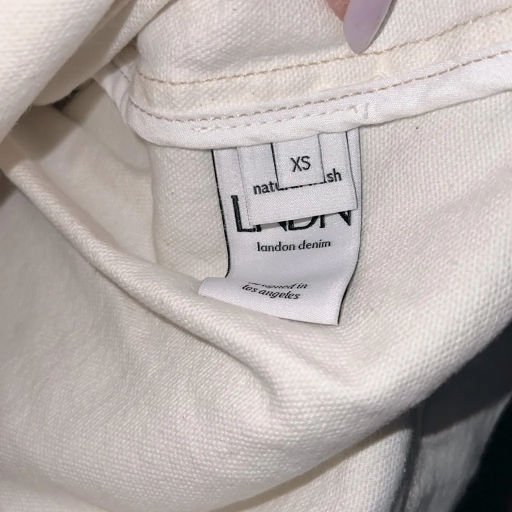 NWT LNDN Landon Denim The Denim Pullover - Image 5