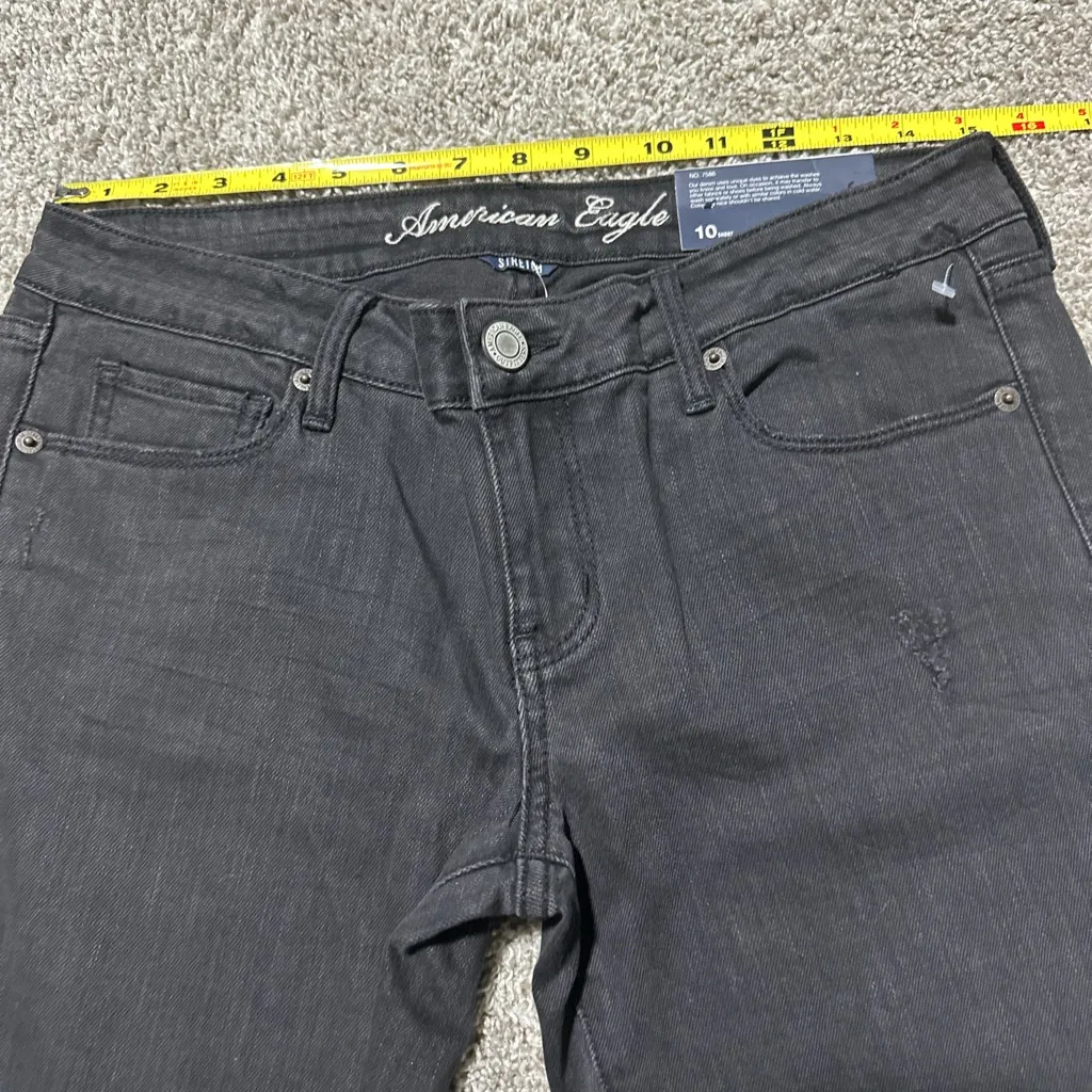 American Eagle Outfitters Black Skinny Jeans - Image 2