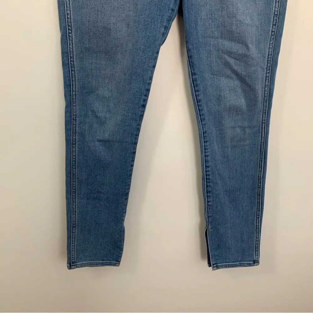 EUC  10” Roadtripper High Rise Skinny Slit Hem Jeans Size 27 - Image 6