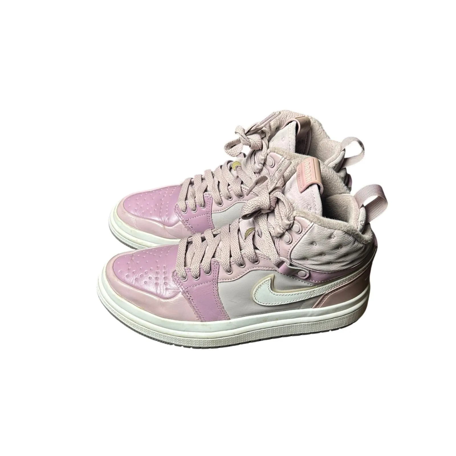 Nike Air Jordan Light Purple White Women Shoes DC7723-500 7.5 Streetwear Retro - Image 2