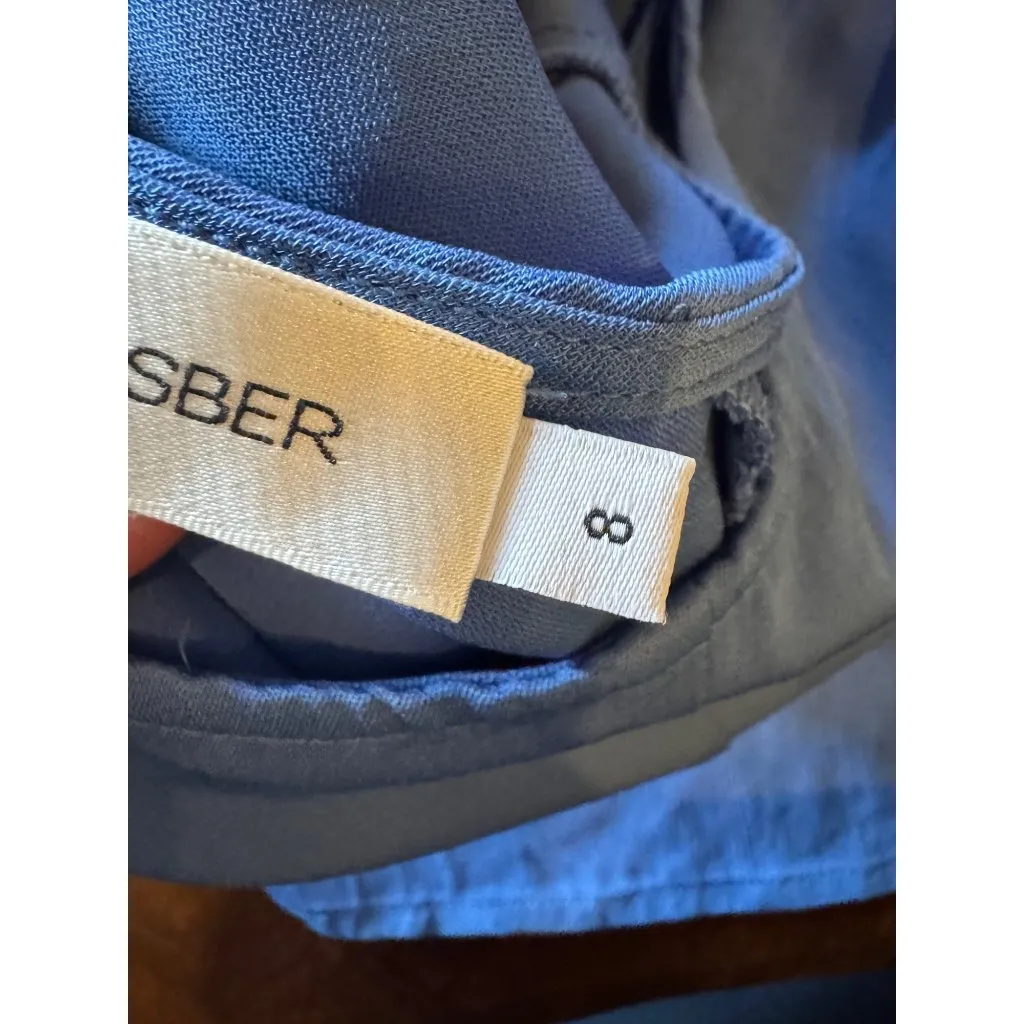 Christopher Esber Dress Women 4 Blue Multi Panel Disconnect Ruched Halter Maxi - Image 13