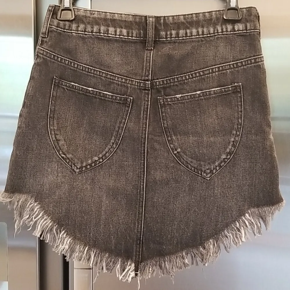 💕FREE PEOPLE💕 Bailey Denim Mini Skirt ~ Maverick - Image 9