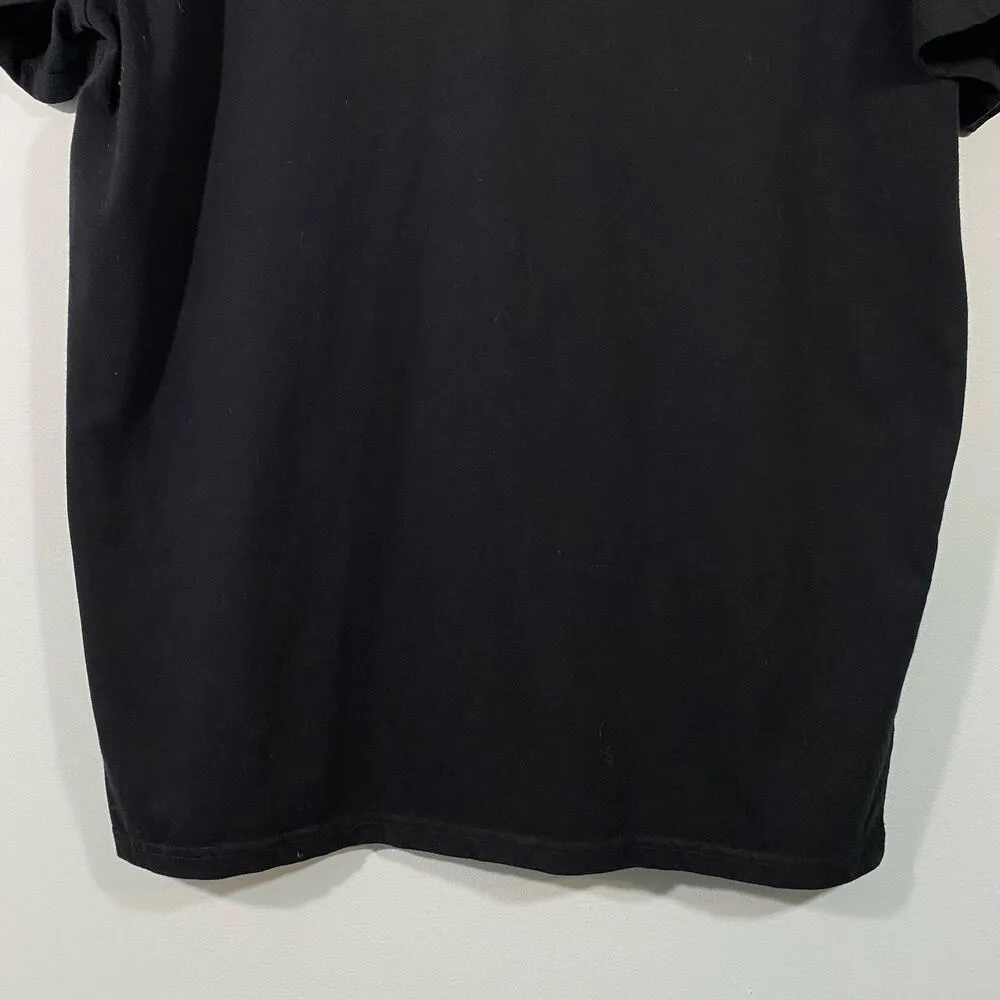 Harry Potter Women's Black Slytherin Short Sleeve Polo Size XL - Image 3