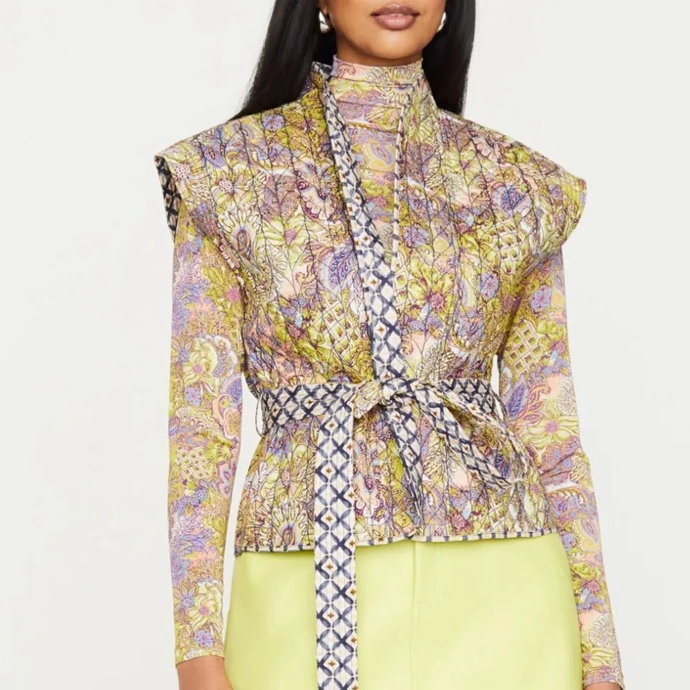 Marie Oliver Bowie Vest - Meadow M - Image 2