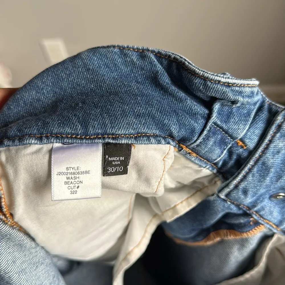 Veronica Beard Addie Paperbag Waist Tapered Jeans 30 - Image 11