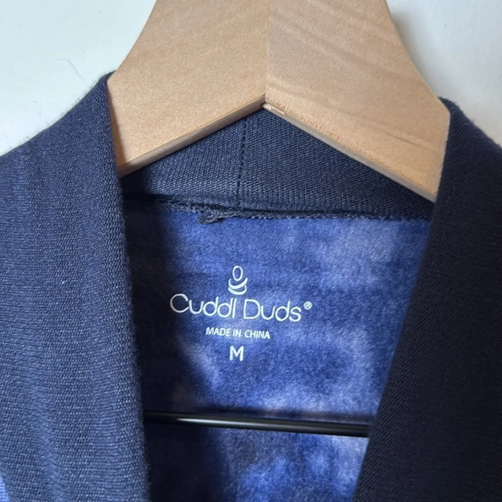 Cuddl Duds Women’s Cozy Jersey Fleece Mock Neck Printed Set size M - Image 3