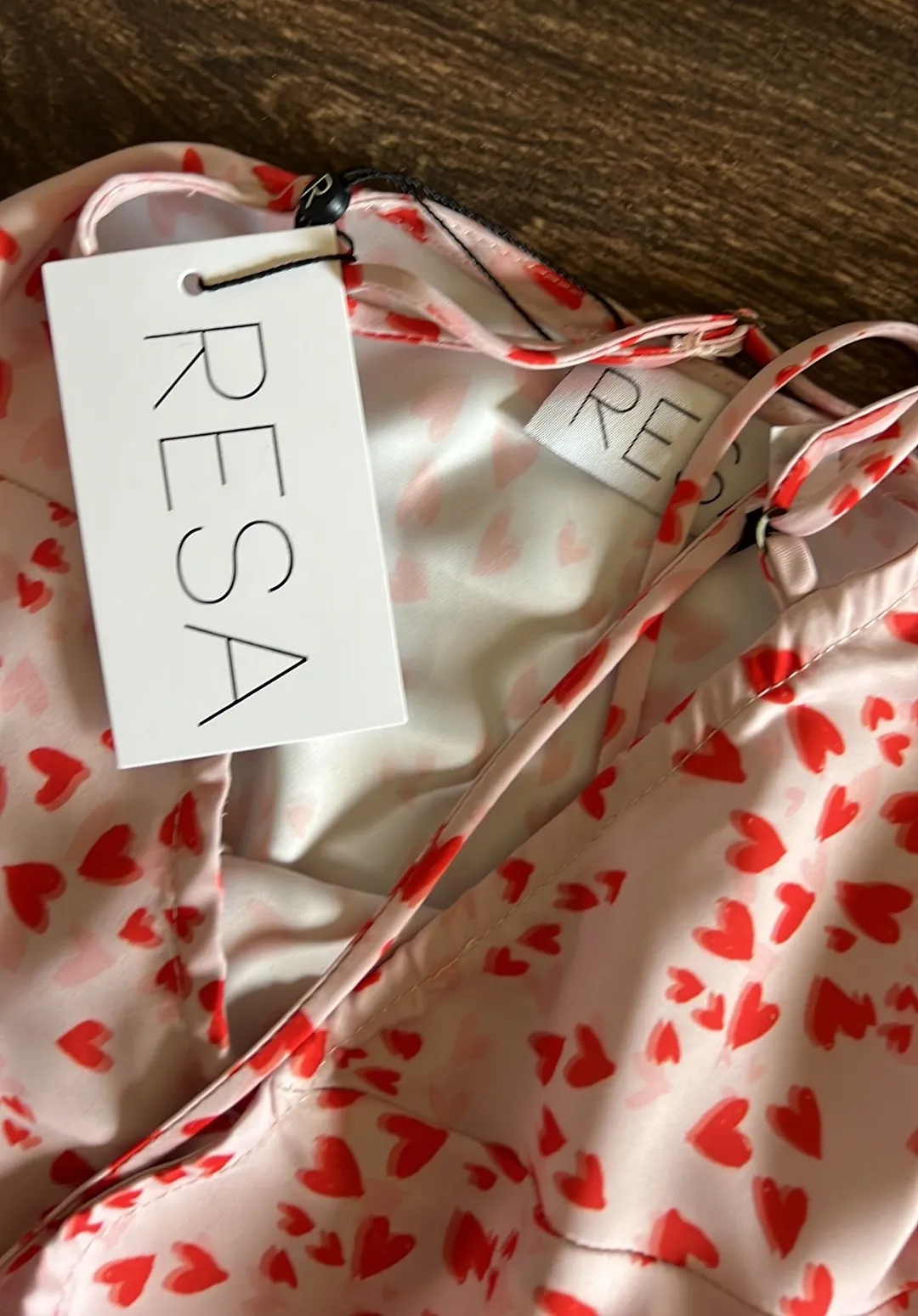 Resa Heart Slip Dress Pink Size XS - Image 5