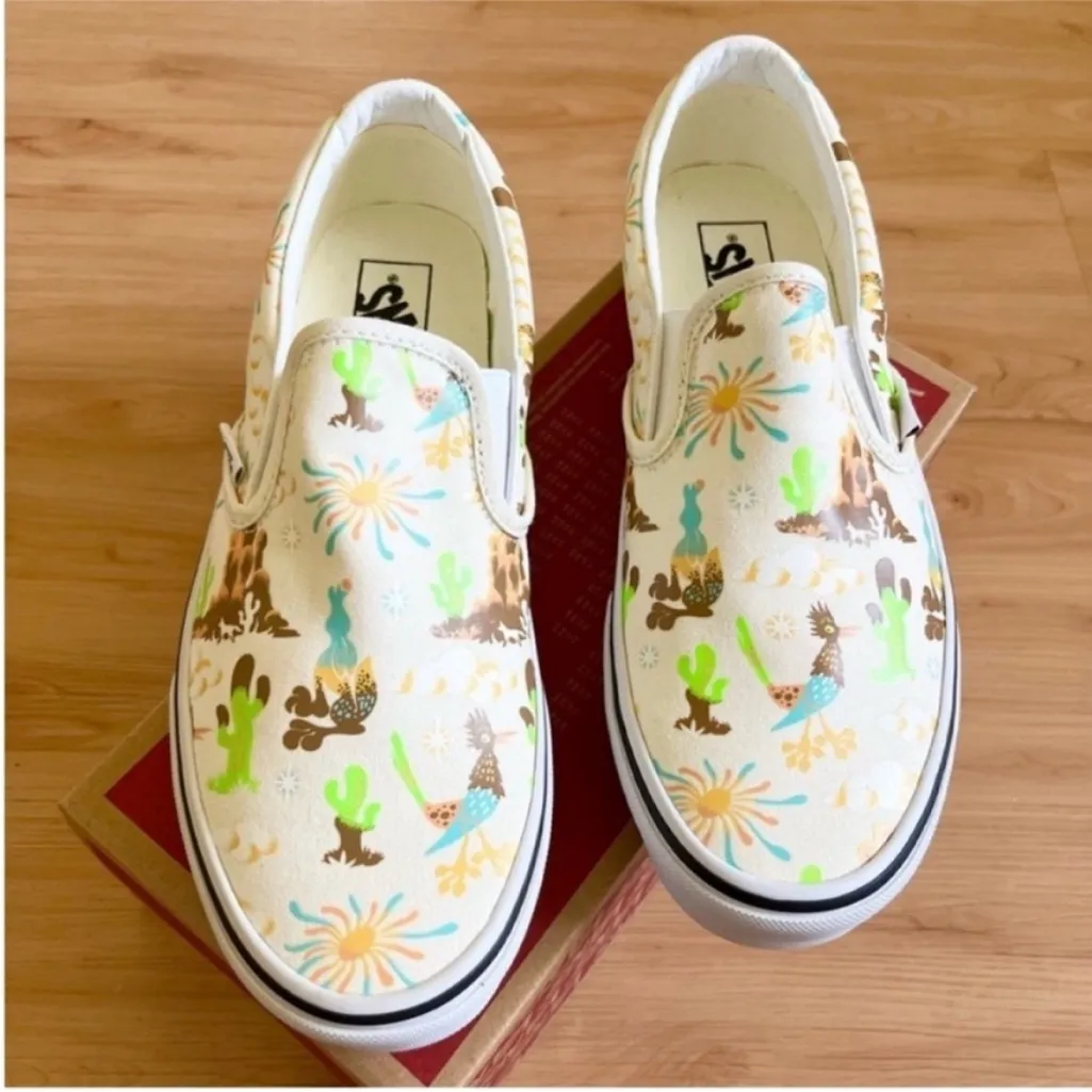 Van Classic Slip-On Get Outdoor
Marshmallow Women 10.0 US Mens 8.5US - Image 7