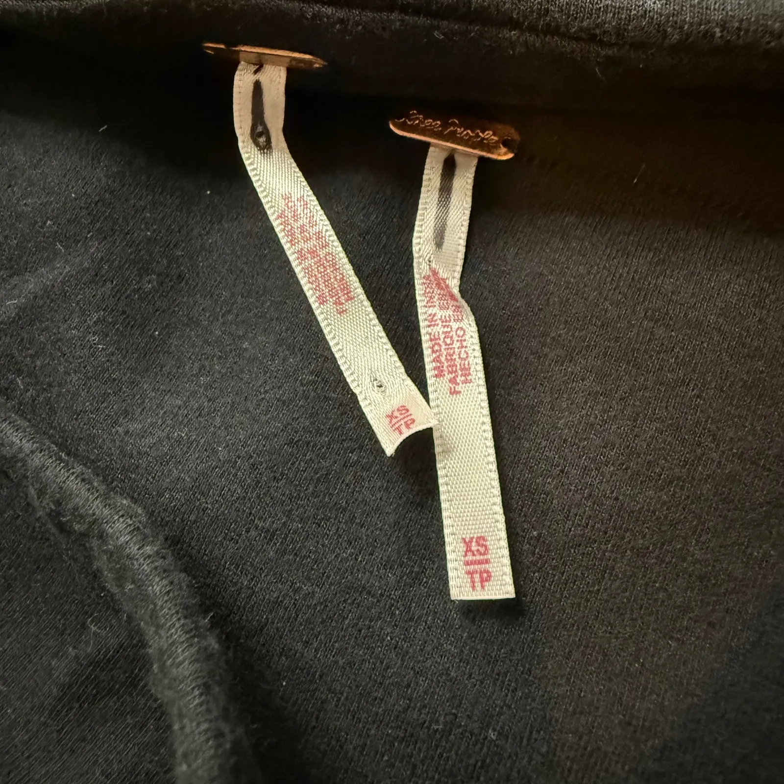 Free People set top and midi skirt co-ord matching set cotton XS pull-on - Image 7