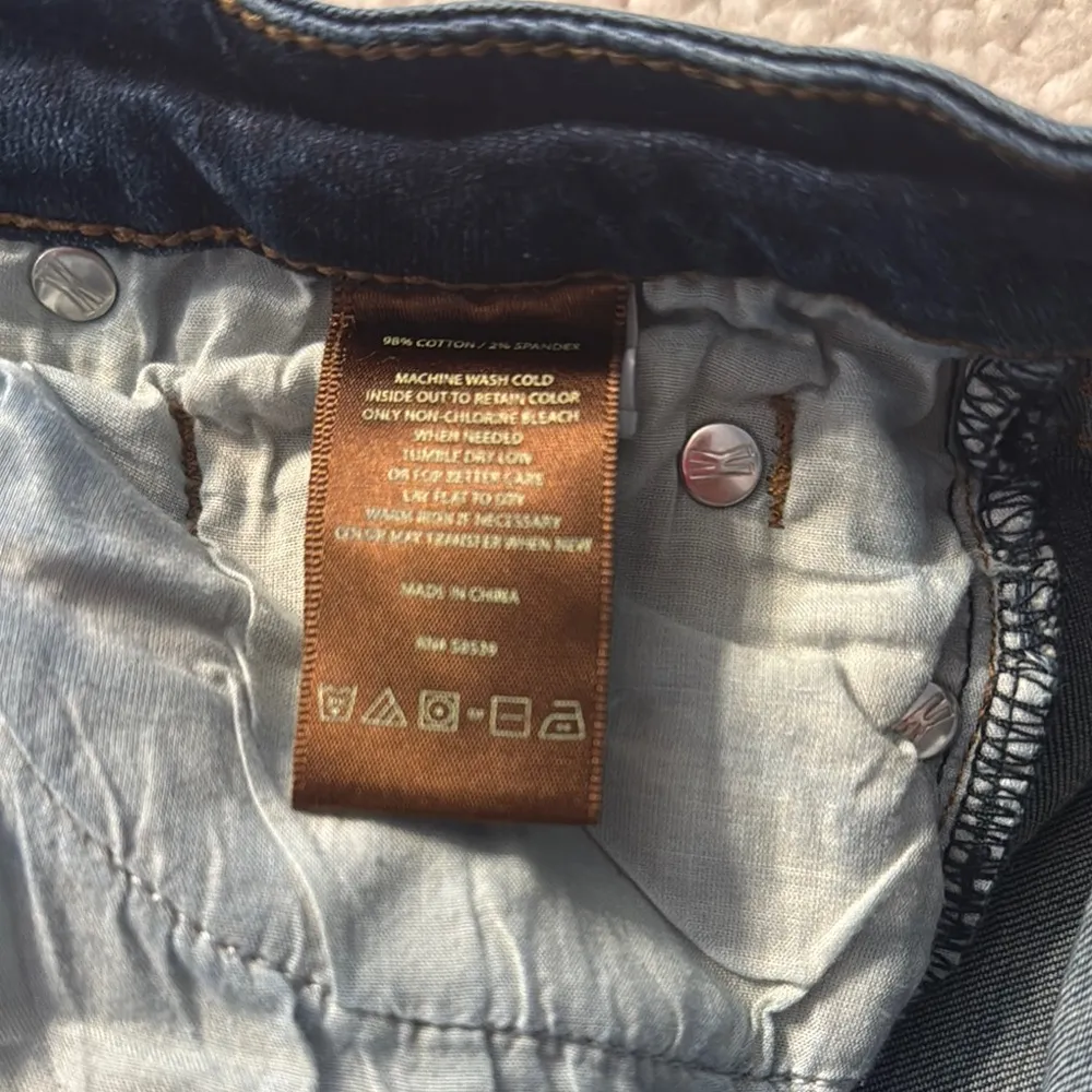 Kut from the Kloth Katy High Rise Ankle Straight Leg Dark Wash Jeans - Image 4