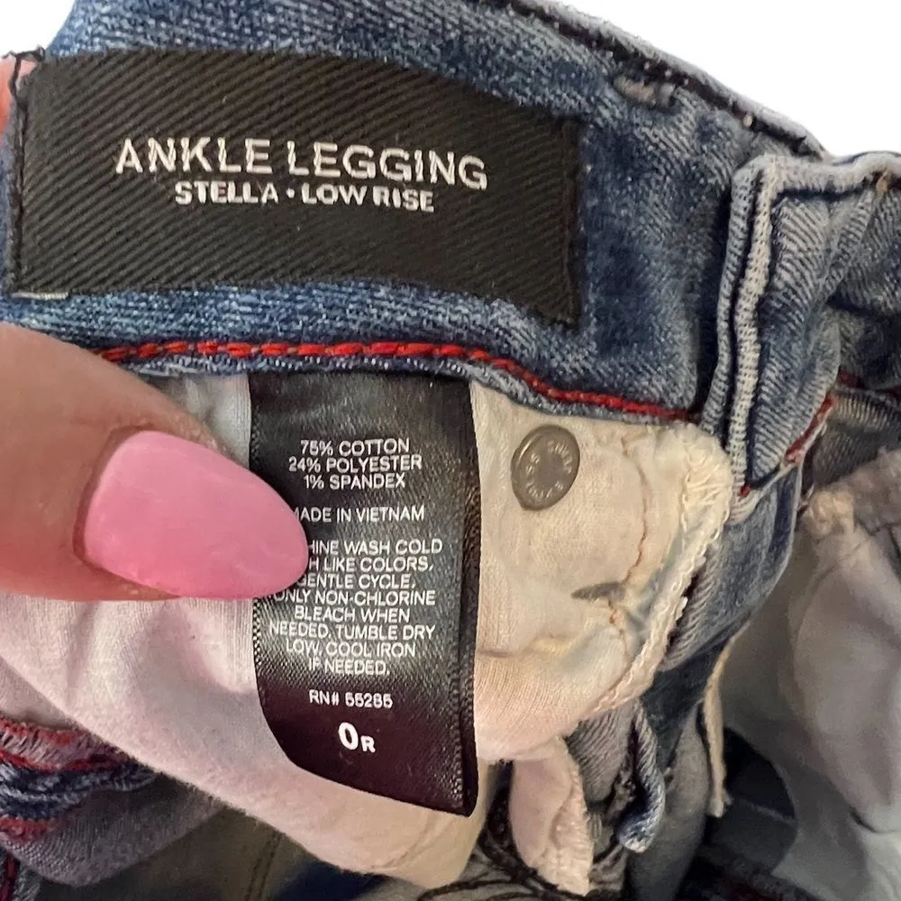 Express Jeans Ankle‎ Legging Stella Low Rise - Image 5