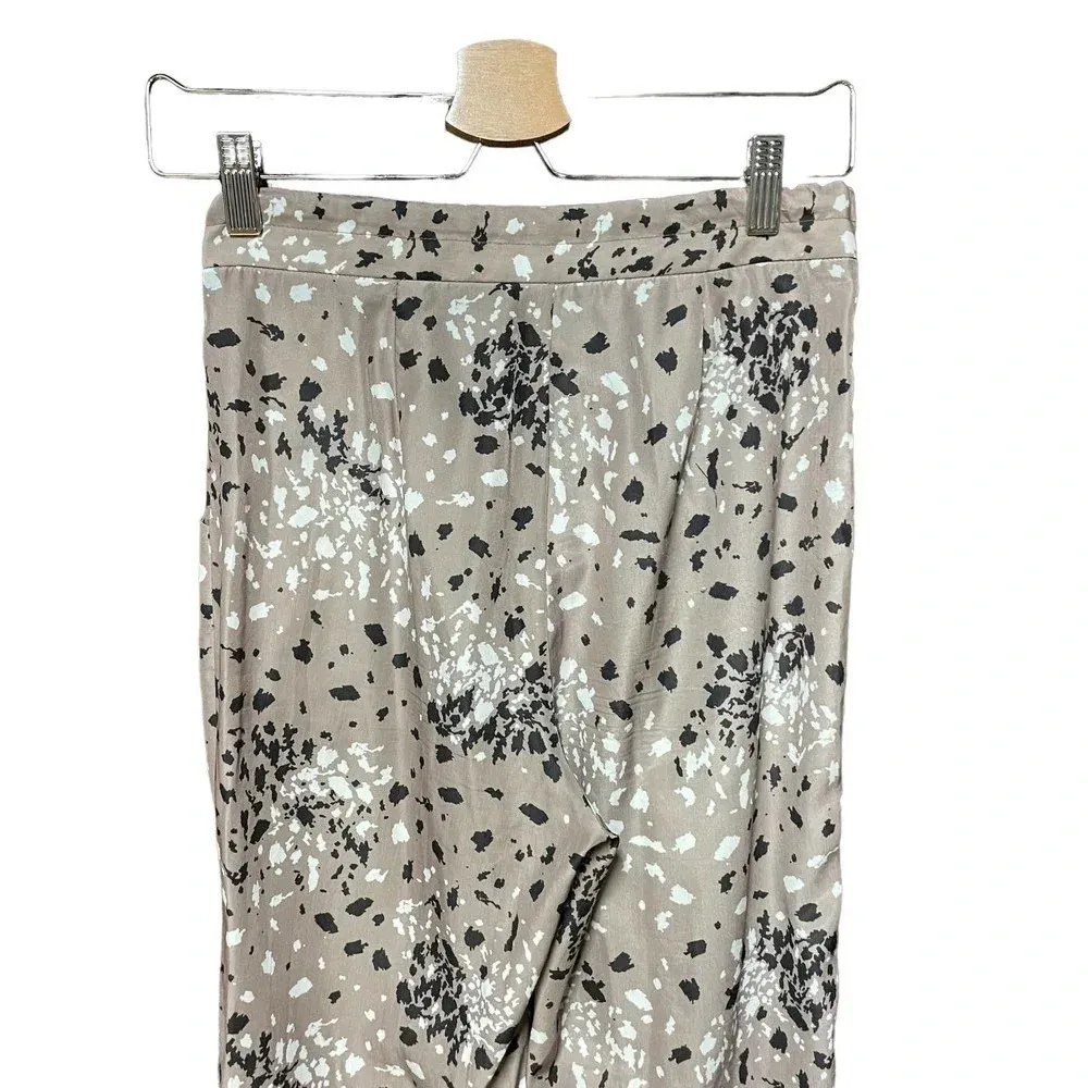 Timo‎ Weiland Taylor Track Pant Jogger Pants Tan Dotted Animal Print Size 0 - Image 6