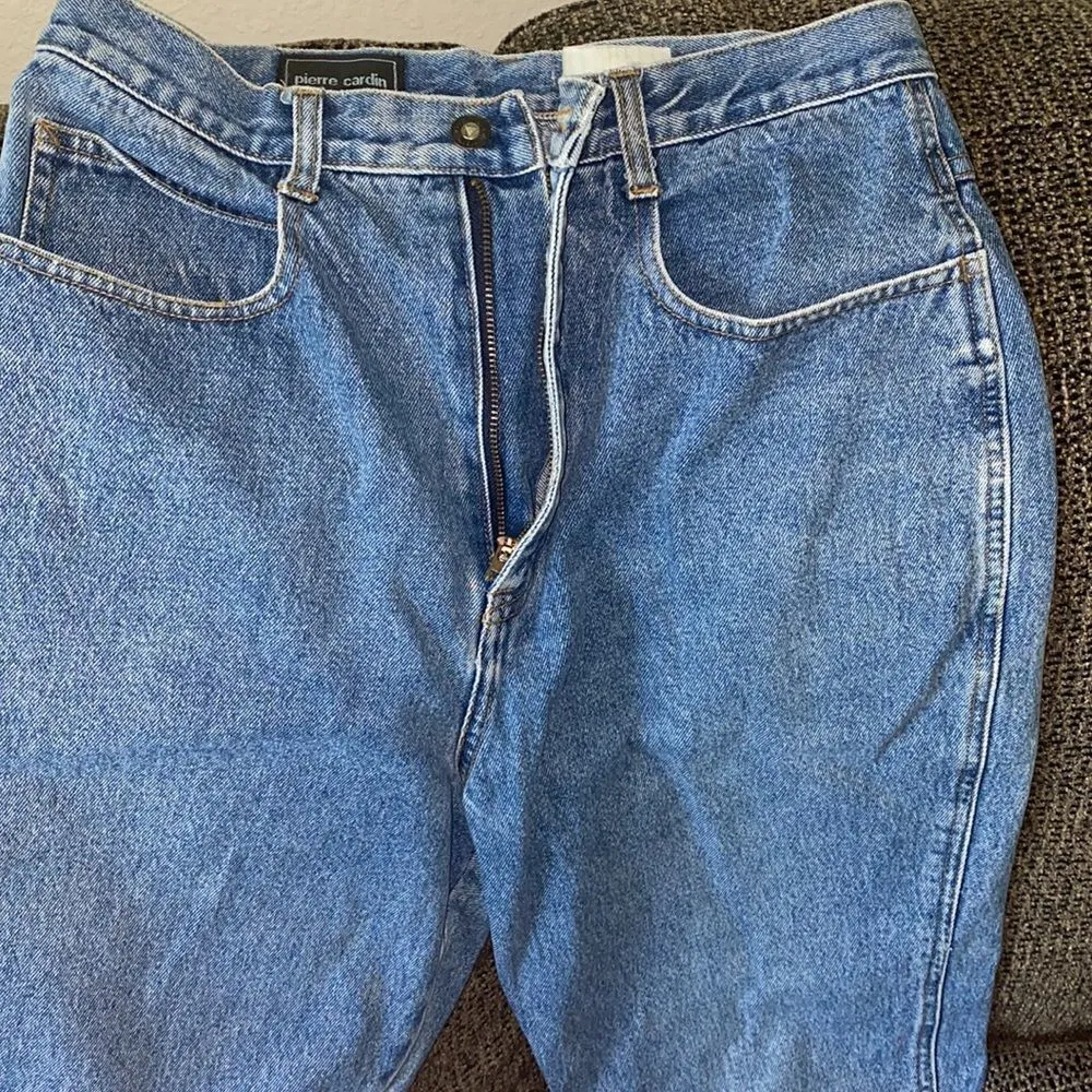 ✨HP✨Vintage Pierre Cardin Blue High Waist Mom Jeans✨ - Image 5