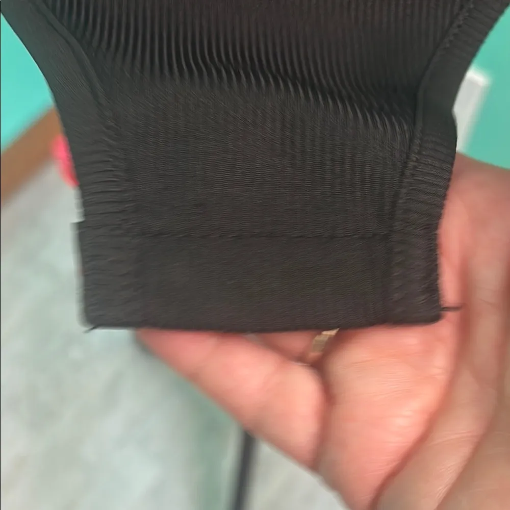 SHEIN Black Sleeveless Fitted Tank Bodysuit - Image 8