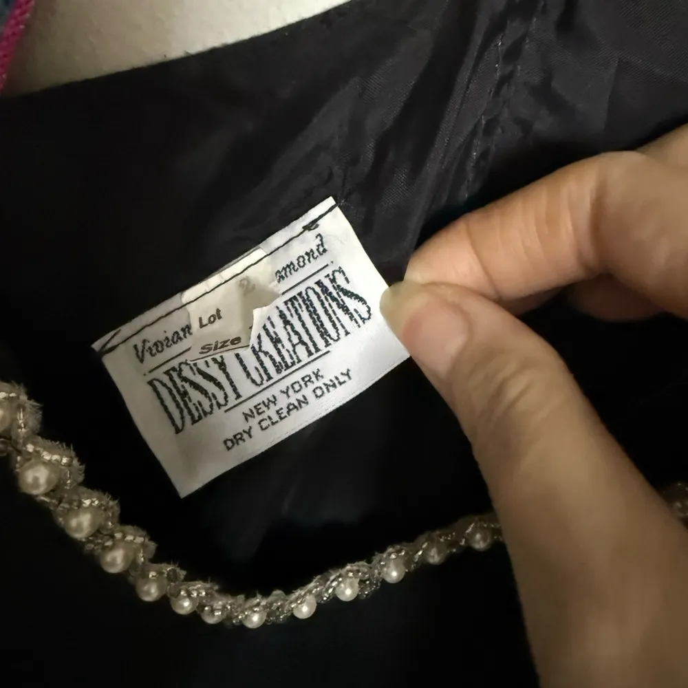 Dessy Collection Black Strapless Gown​ Size 10 - Image 3